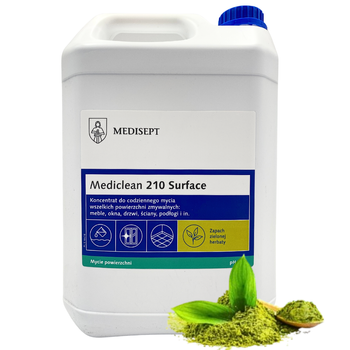 Mediclean 210 Surface 5L – płyn do mycia powierzchni Zielona herbata