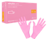 Rękawiczki nitrylowe bezpudrowe Nitrylex Pink XS - 100 szt