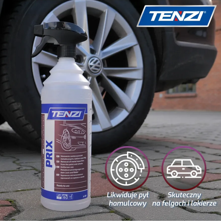 Prix GT 1L – płyn do usuwania zanieczyszczeń metalicznych z lakieru i felg Tenzi