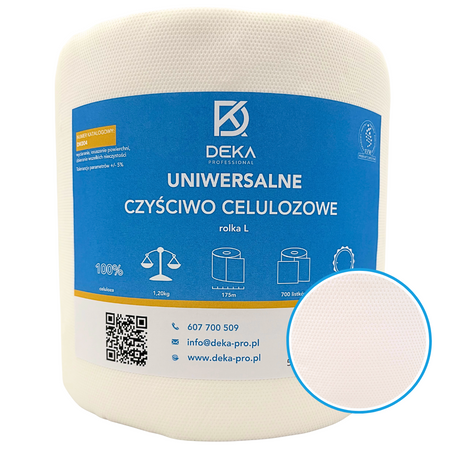 Czyściwo celulozowe premium w rolce 100% celuloza DK004