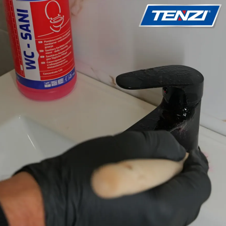 WC‑Sani 1L – żelowy środek do mycia i czyszczenia toalet i sanitariatów Tenzi