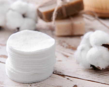 Płatki kosmetyczne bawełniane 300 g – do demakijażu, okrągłe