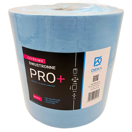 Dwustronne czyściwo przemysłowe niebieskie 111 mb