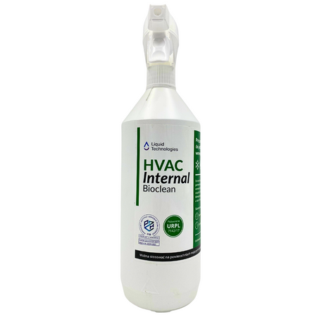Zestaw HVAC Internal Bioclean 1L koncentrat + czyściwo