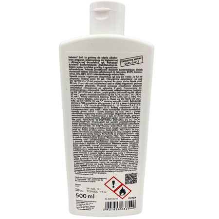 Zestaw Velodes Soft 500 ml + pompka trójdyszowa