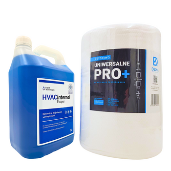 Zestaw HVAC Internal Evapor 5L skuteczny koncentrat + czyściwo
