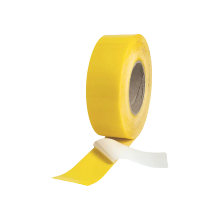 Taśma znakująca żółta 50mm/24m kompozytowa, samoprzylepna