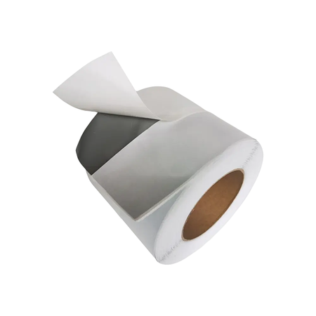Taśma butylowa z włókniną, szara 0,8mm/100mm/10m