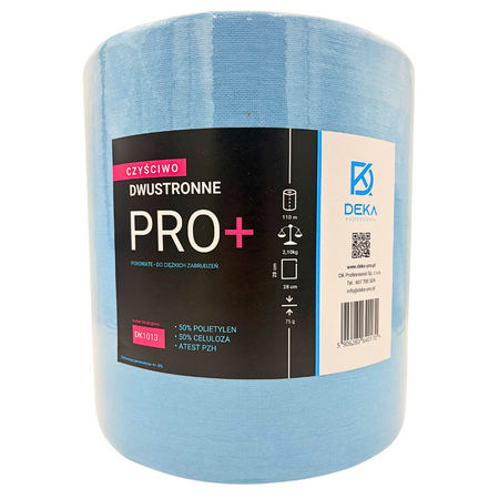 Dwustronne czyściwo przemysłowe niebieskie 111 mb