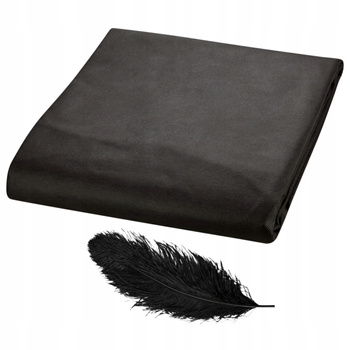 Podkład medyczny włókninowy czarny 215x100 cm 10 szt