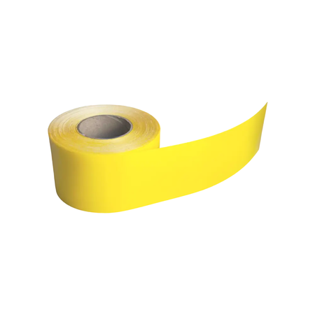 Taśma znakująca żółta 100mm/24m kompozytowa, samoprzylepna