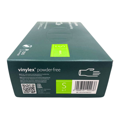 Rękawice winylowe Vinylex S 100 sztuk bez pudru