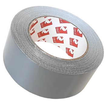 Taśma naprawcza, srebrna 48mm/50m, tkaninowa, wodoodporna