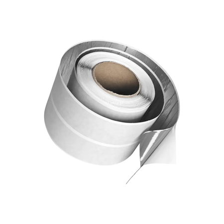 Taśma butylowa z aluminium 0,6/100mm, 10 m, przekładka papierowa dzielona