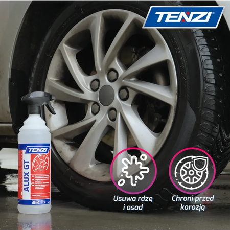 Alux GT 1 L – płyn do mycia felg aluminiowych i elementów metalowych Tenzi