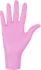Rękawiczki nitrylowe bezpudrowe Nitrylex Pink XS - 100 szt