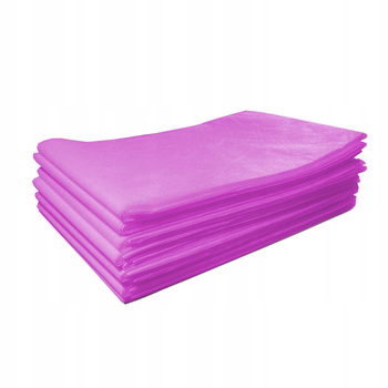 Podkład medyczny włókninowy różowy 160x210 cm 10 szt