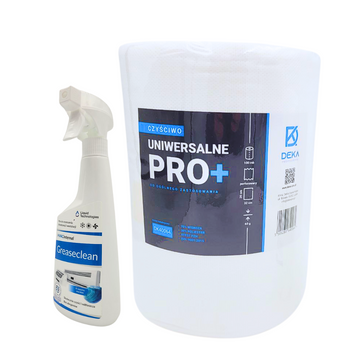 Zestaw HVAC Internal Greasclean 500 ml środek do klimatyzacji + czyściwo