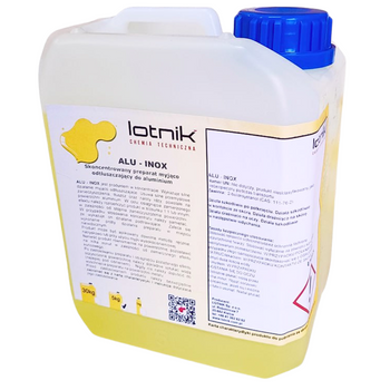 ALU INOX – silny koncentrat do mycia aluminium 5kg