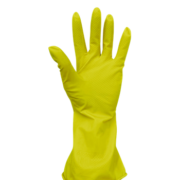 Rękawice gospodarcze lateksowe Mercator Yellow M