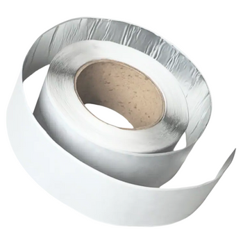 Taśma butylowa z aluminium 0,6/50mm, 10 m, szara, przekładka papierowa