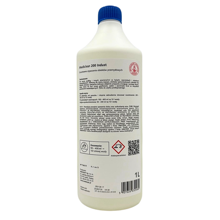 Mediclean 200 Indust 1L – koncentrat do zabrudzeń przemysłowych