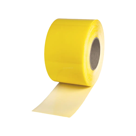 Taśma znakująca żółta 100mm/24m kompozytowa, samoprzylepna