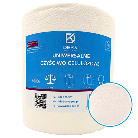 Czyściwo celulozowe 100% dwuwarstwowe 200m DK40637