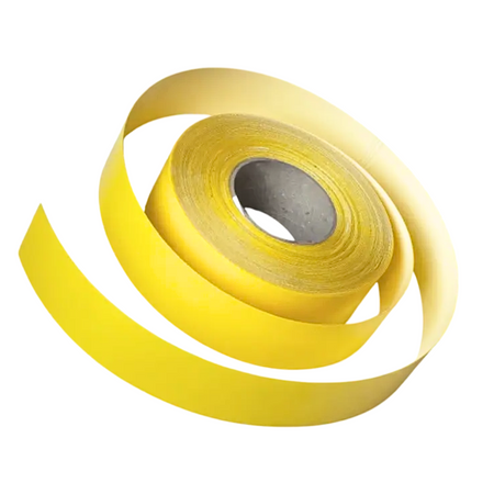Taśma znakująca żółta 50mm/24m kompozytowa, samoprzylepna
