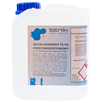 Bezsilikonowy płyn przeciwodpryskowy 5L – ochrona spoin