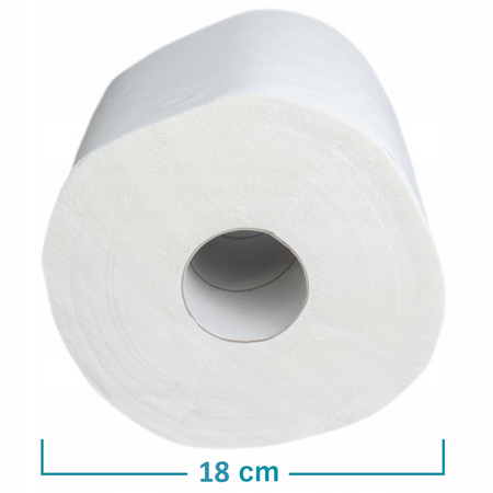 Czyściwo celulozowe w rolce 6 x 100 m DKZ007 H