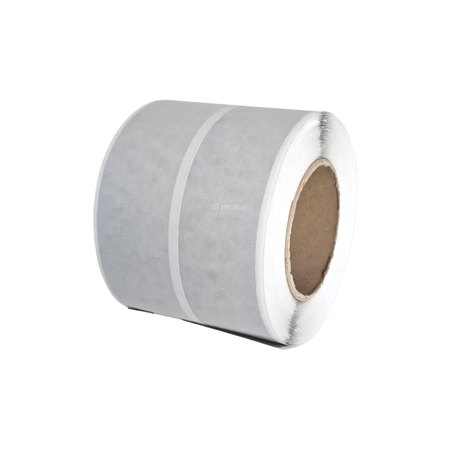 Taśma butylowa z aluminium 0,6/100mm, 10 m, przekładka papierowa dzielona
