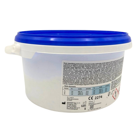 Viruton Pulver 1 kg – proszek do dezynfekcji narzędzi medycznych