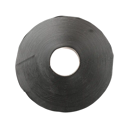 Sznur uszczelniający, butylowy 2,1mm/10 mm/22,5 m czarny, uszczelka przeciwwilgociowa