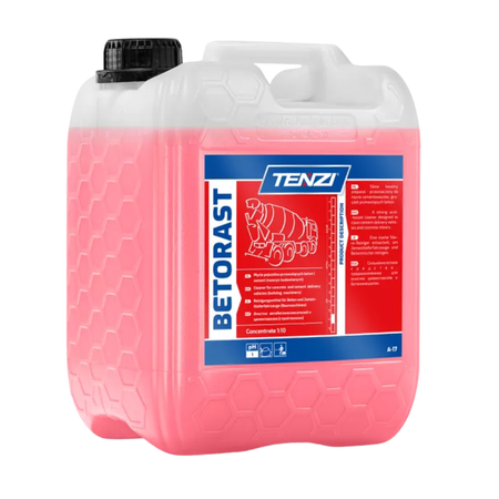 BetoRast 5L – koncentrat do usuwania rdzy, kamienia i betonu z pojazdów Tenzi
