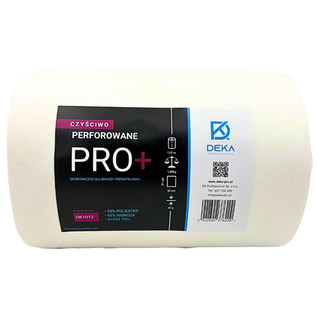 Perforowane czyściwo przemysłowe w rolce DK1012