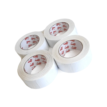 Taśma tkaninowa powlekana 48 mm × 50 m biała