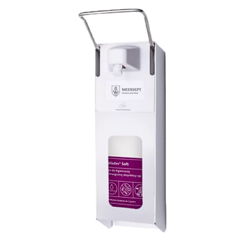 Dozownik z tworzywa ABS i aluminium 0,5 L Medisept