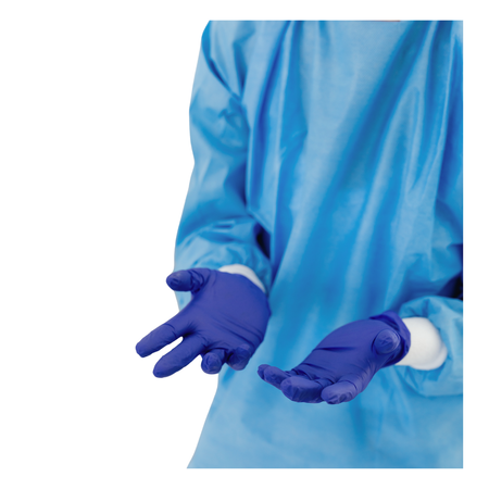 Rękawice nitrylowe easyCARE Nitrile Flex Cobalt M – bezpudrowe, 100 szt