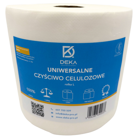 Czyściwo celulozowe premium w rolce 100% celuloza DK004