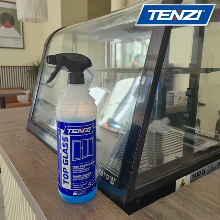 Top Glass 1L – gotowy płyn do mycia szyb, luster i powierzchni szklanych Tenzi