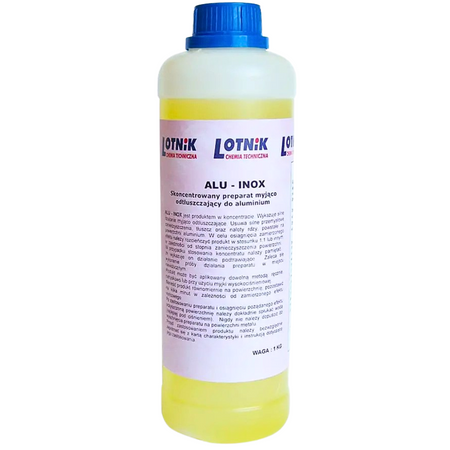 ALU INOX – silny koncentrat do mycia aluminium 1kg