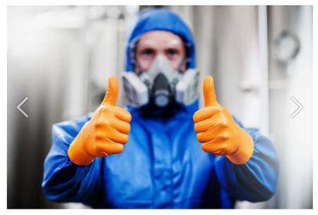 Rękawice nitrylowe bezpudrowe NITRYLEX GOGRIP Orange XL – wytrzymałe i antypoślizgowe