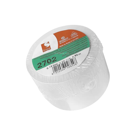 Taśma PVC powlekana 0,13 mm 50 mm × 33 m biała