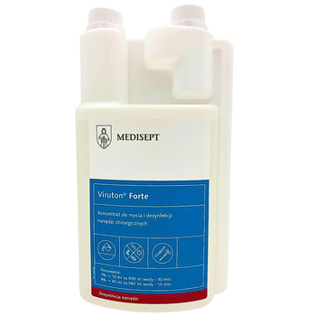 Viruton Forte 1L – koncentrat do mycia i dezynfekcji narzędzi chirurgicznych