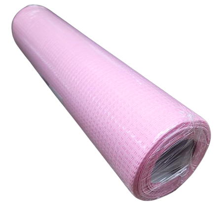 Serweta stomatologiczna różowa 33×48 cm w rolce – higieniczny podkład medyczny