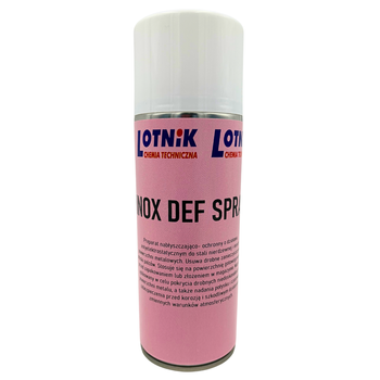 Inox Def Spray - preparat ochronny stali nierdzewnej
