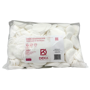 Waciki do demakijażu 200 g – bawełniane, okrągłe