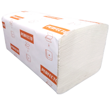 Ręcznik składany ZZ (V) papierowy biały, binda