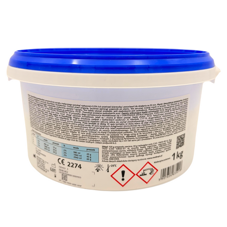 Viruton Pulver 1 kg – proszek do dezynfekcji narzędzi medycznych